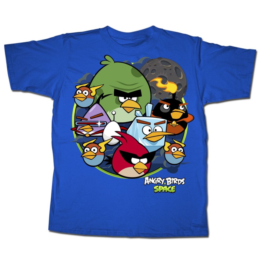 Angry Birds Boy's Graphic T-Shirt - Space at Kmart.com