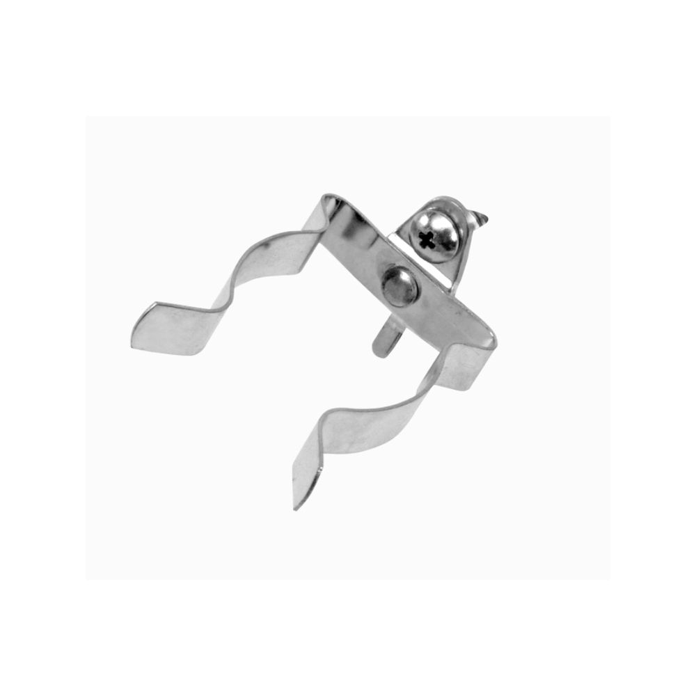 1-7/8 In. to 2-3/4 In. Hold Range 2-7/8 In. Projection, Annealed Chromate