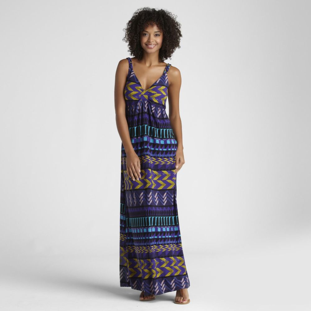 Attention Women's Printed Maxi Dress at Kmart.com