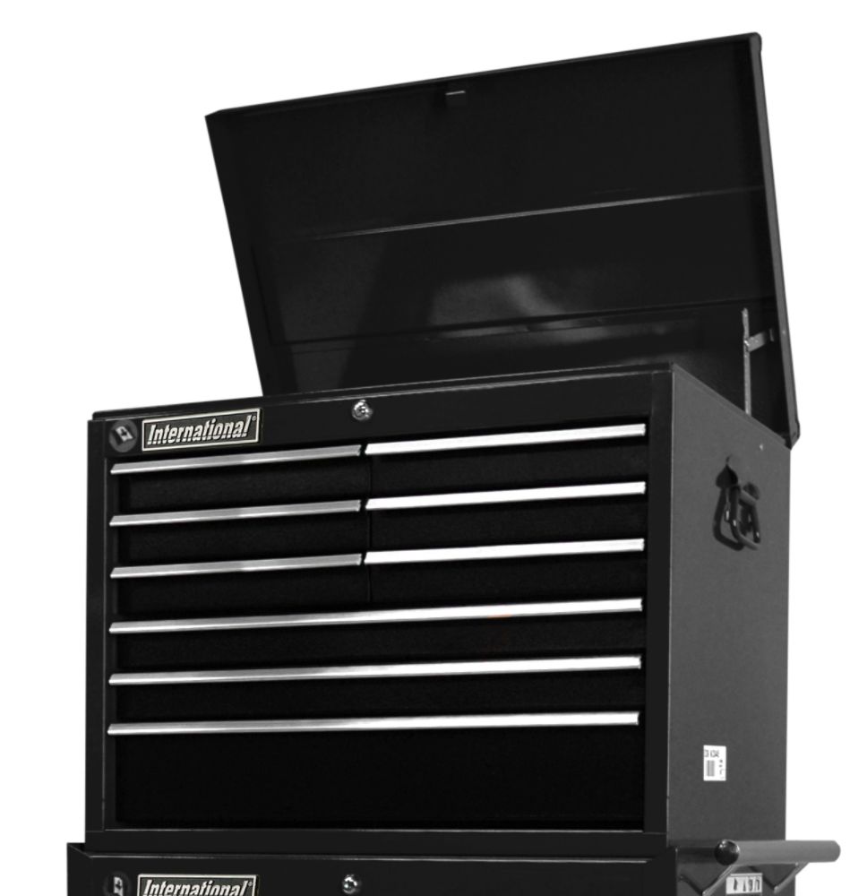 International 27" 9-Drawer Top Chest Black at Kmart.com