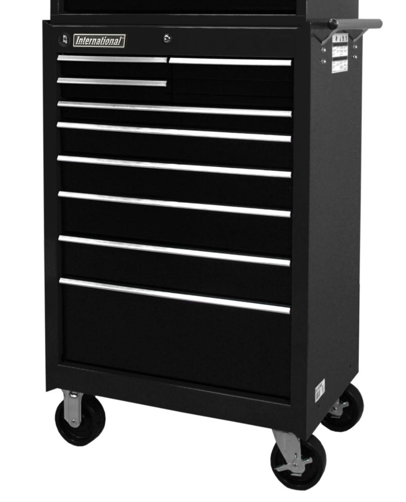 International 27" 9-Drawer Roller Cabinet Black at Kmart.com
