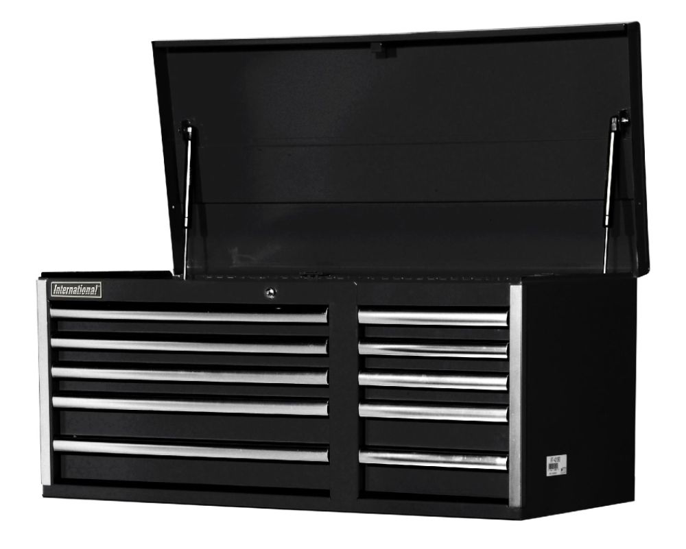 International 42" 10-Drawer Top Chest Black at Kmart.com