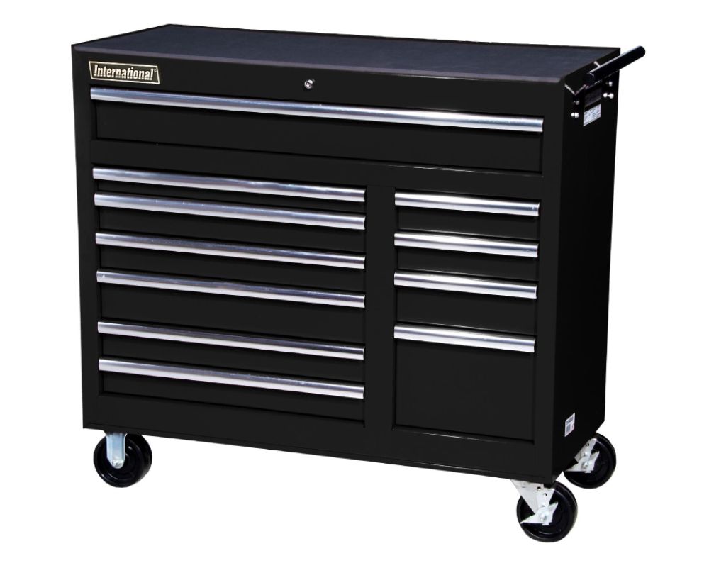 International 42" 11-Drawer Roller Cabinet Black at Kmart.com