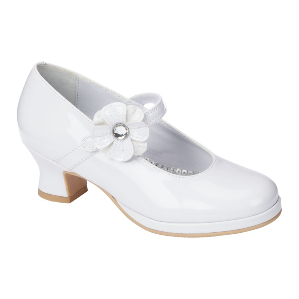 Rachel Girl's Chole Dress Shoe - White