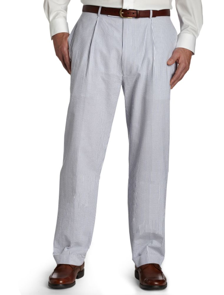 Geoffrey Beene Seersucker Pleated Suit Pants at Kmart.com