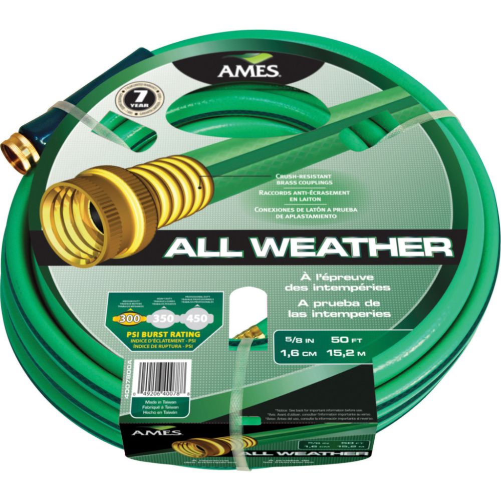 Ames 5/8"x50' Soft Hose Green at Kmart.com