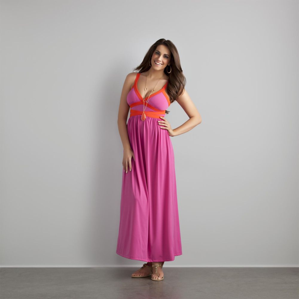 Sofia by Sofia Vergara Women's Dress Banded Maxi Hot Rod at Kmart.com