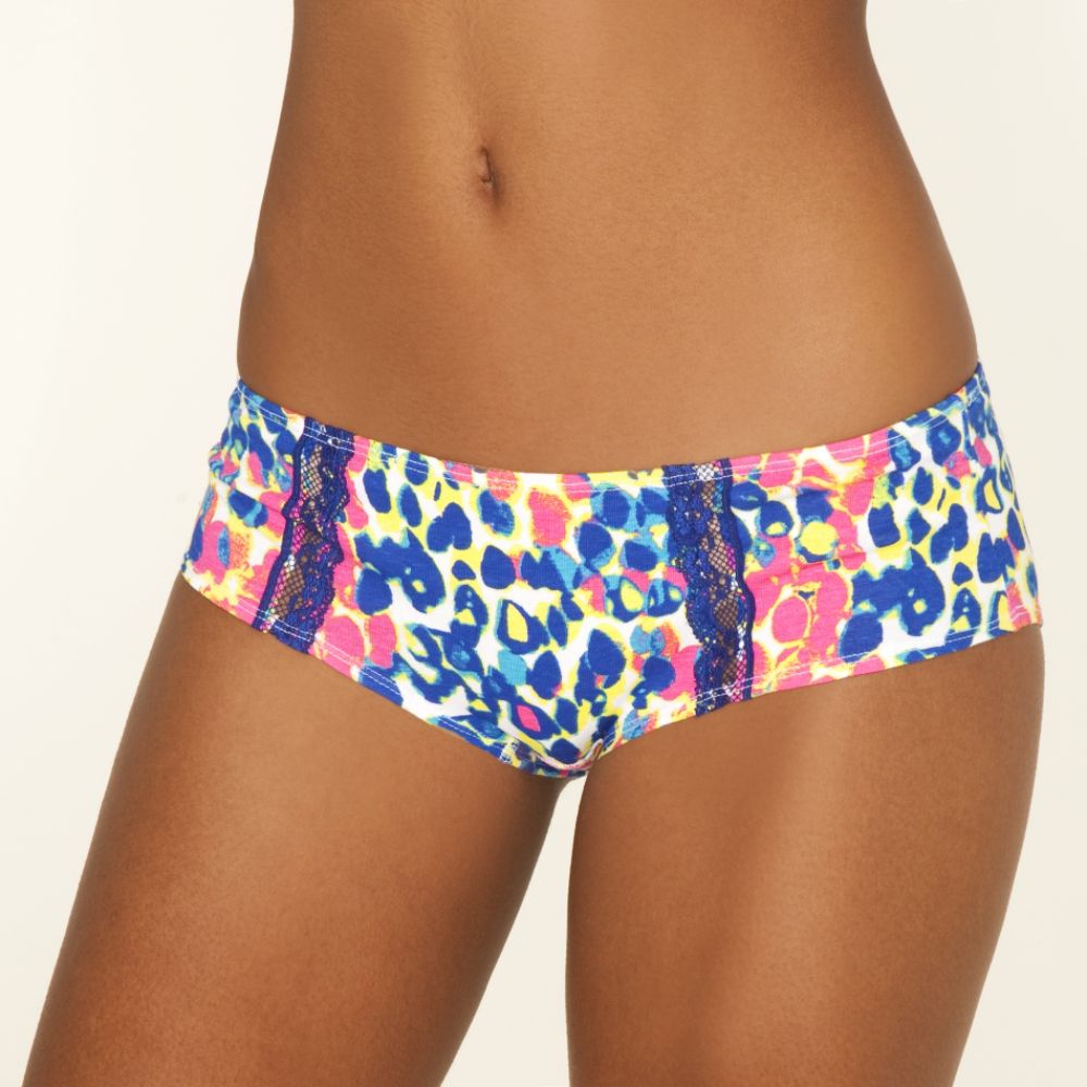 Joe Boxer Women’s Junior’s Hipster Lace Insert Watercolor Dots at Kmart.com