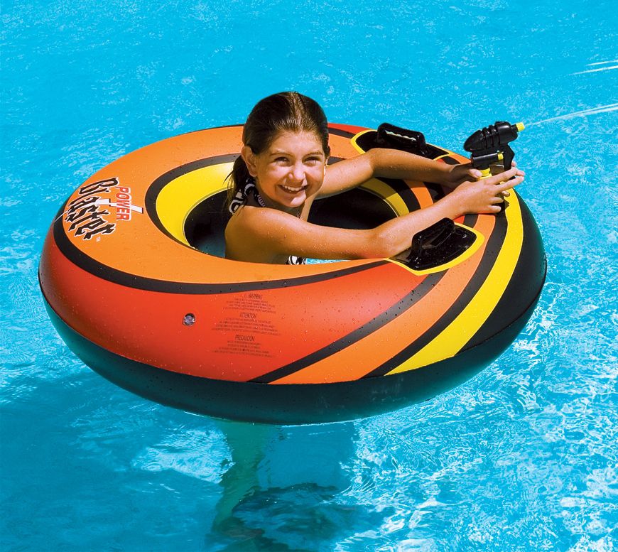 Swim Time Powerblaster Squirter Inflatable Swimming Pool Toy