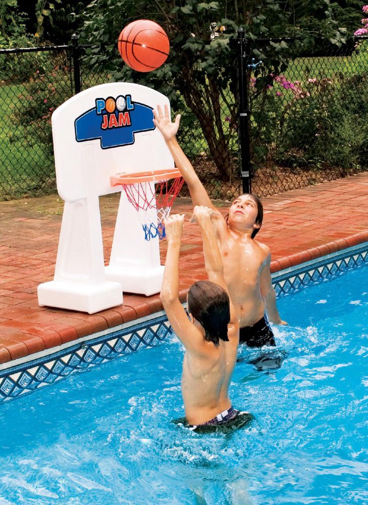 Swim Time Pool Jam Basketball Game for In Ground Swimming Pools Children's Toys
