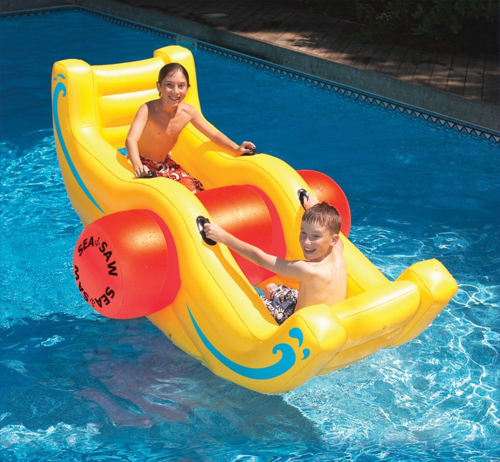 Swim Time Seesaw Rocker Inflatable Swimming Pool Toy
