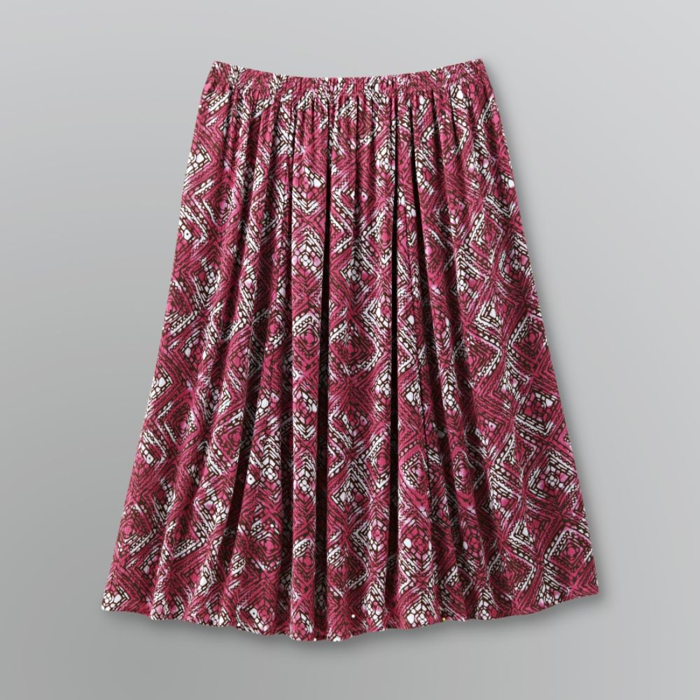 Laura Scott Women's Crepe Printed Skirt at Sears.com