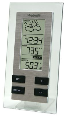 La Crosse Technology WS-9215U-IT Wireless Forecast Station with Clear Frame at Kmart.com