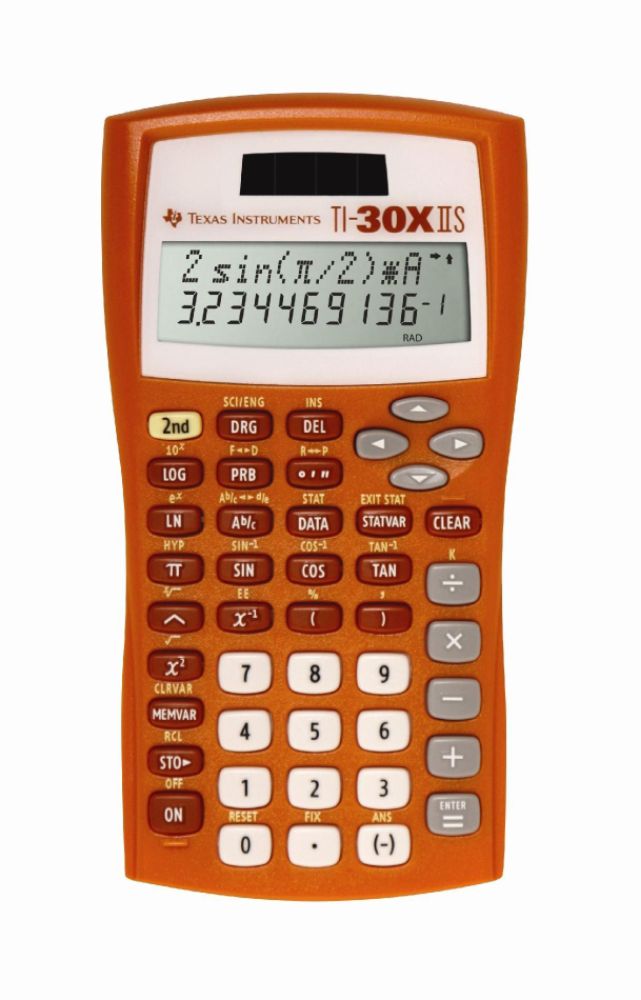Texas Instruments TI30XIIS Calculator - Orange at Kmart.com
