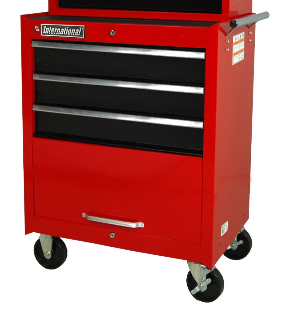 International 27" 3-Drawer Roller Cabinet Red at Kmart.com