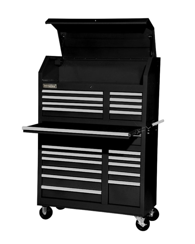 International 42" 20-Drawer Wall Tower Combo Black at Kmart.com