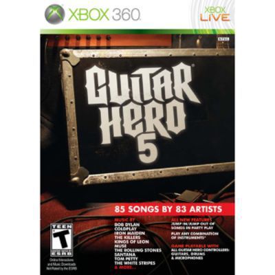 Activision Xbox 360 Guitar Hero 5 (Software Only) Video Game