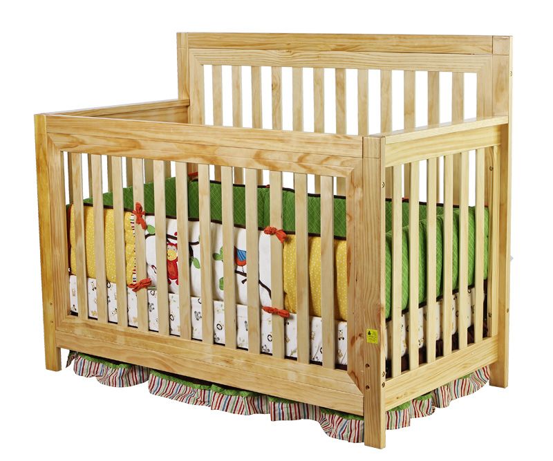 Dream On Me Mia Moda, Jillian 4 in 1 Kingston Convertible Crib, Natural