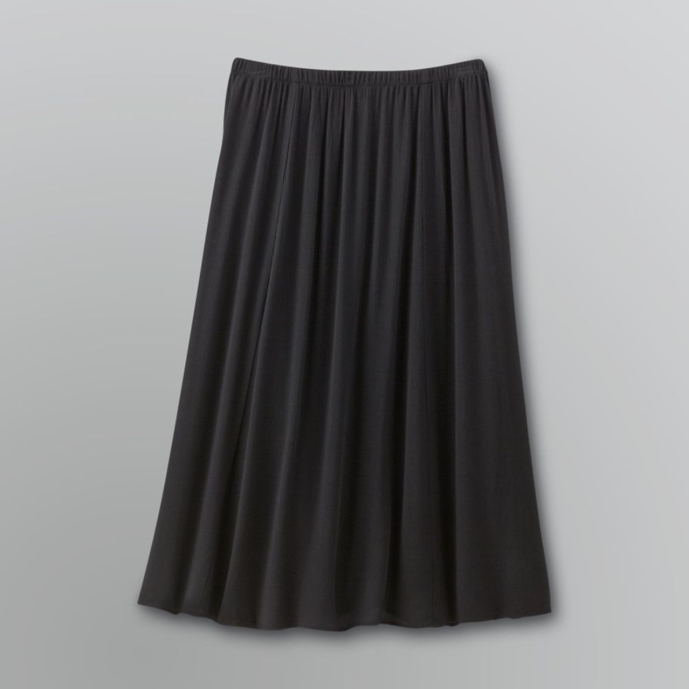 Laura Scott Women's Plus Crepe Printed Skirt at Sears.com