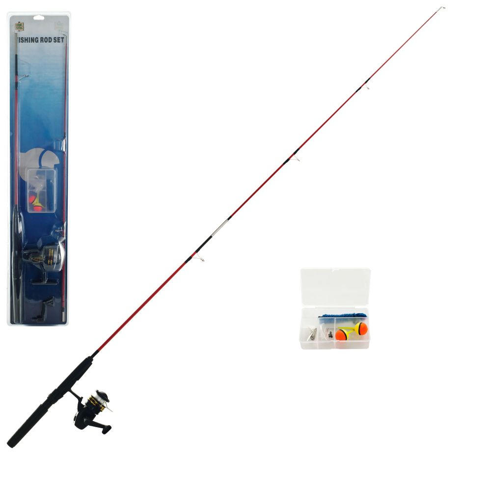 Two Section Rod & Reel Set with Accessories