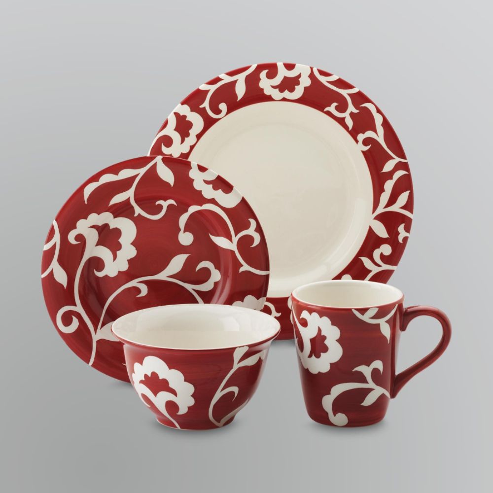 Sandra by Sandra Lee 16-Piece Dinnerware Set - For the Home - Dishes, Linens &amp; Tableware - Dinnerware