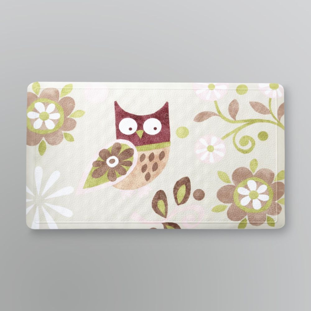 Essential Home Owl Bath Bathtub Mat