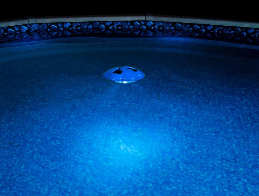 Swim Time Blue Nova Floating Swimming Pool Light