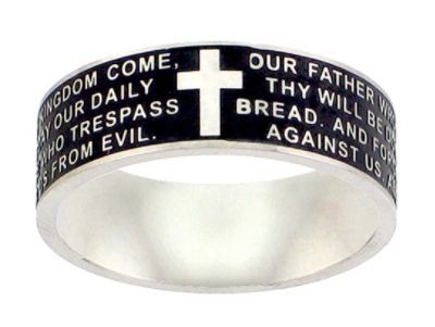 The Lord's Prayer Stainless Steel Band