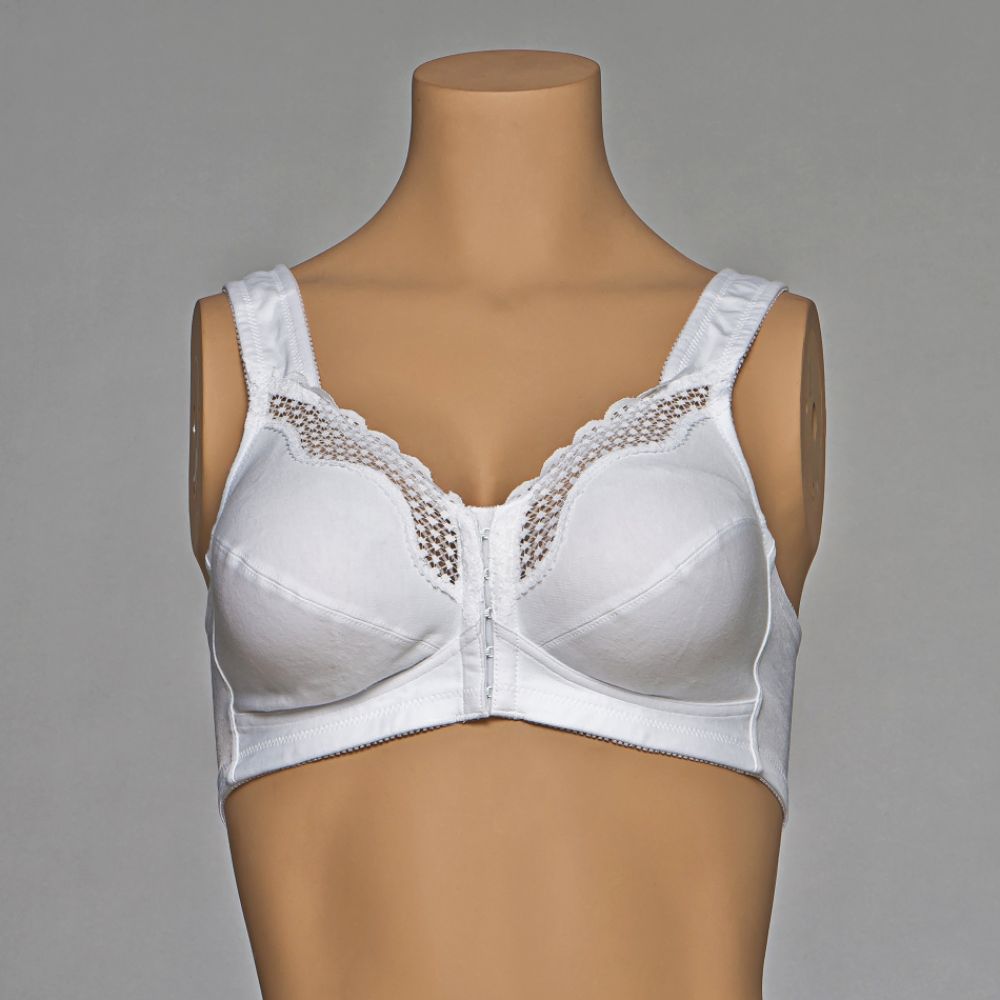 Exquisite Form Women’s Intimates Front Closure Bra Posture White at Sears.com