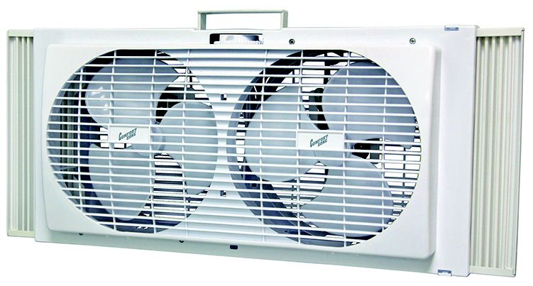 9" Portable Twin Window Fan at Sears.com