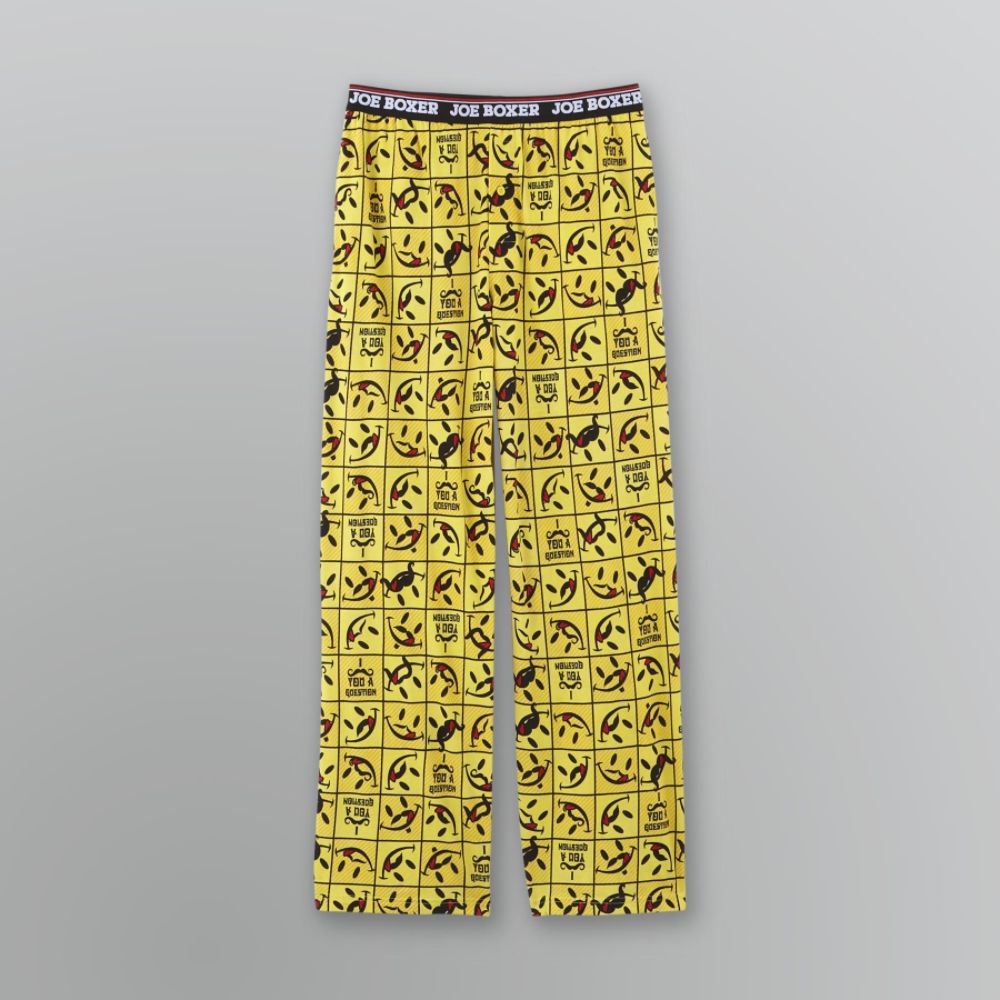 Joe Boxer Men's Mustache Pajama Pants