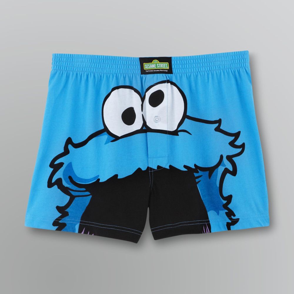 Sesame Street Men's Cookie Monster Boxer Shorts at Kmart.com