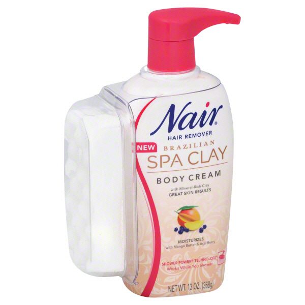 Nair Hair Remover, Body Cream, Brazilian Spa Clay, 13 oz at Kmart.com