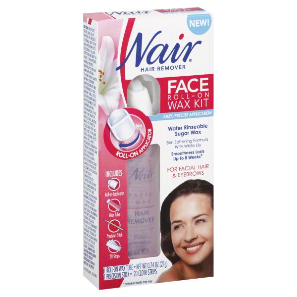 Nair Hair Remover, Face, Roll-On Wax Kit, 1 kit at Kmart.com