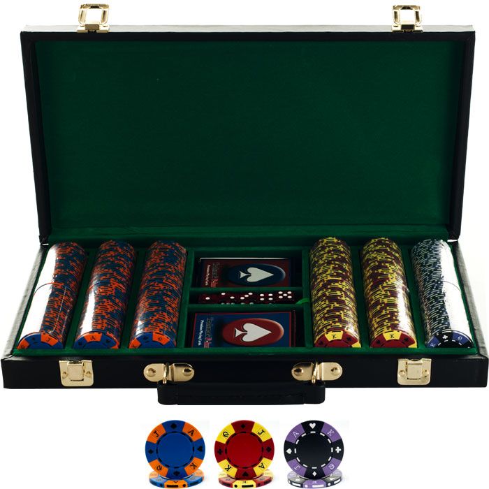 Trademark Poker 300 Tri-Color Suit Design Set w/ Deluxe Case at Sears.com