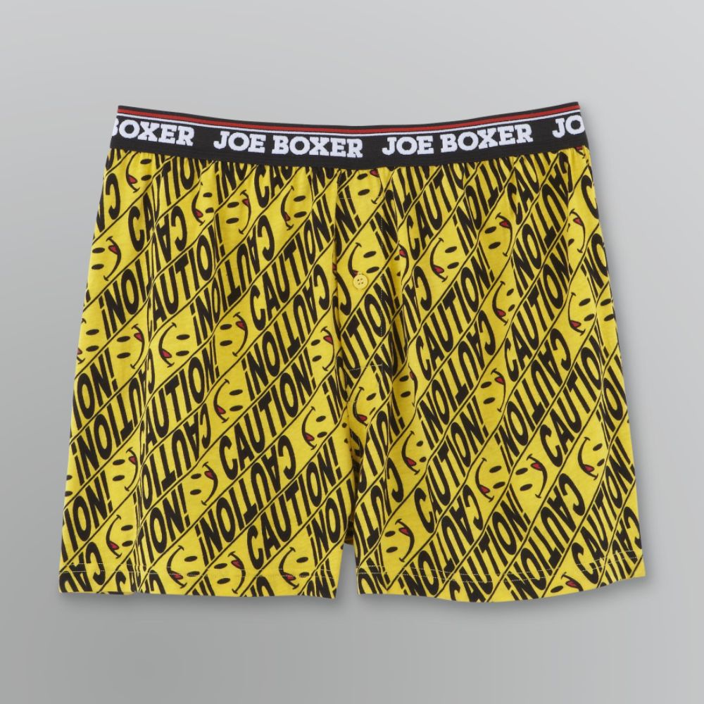 Joe Boxer Men's Caution Tape Boxer Shorts at Kmart.com