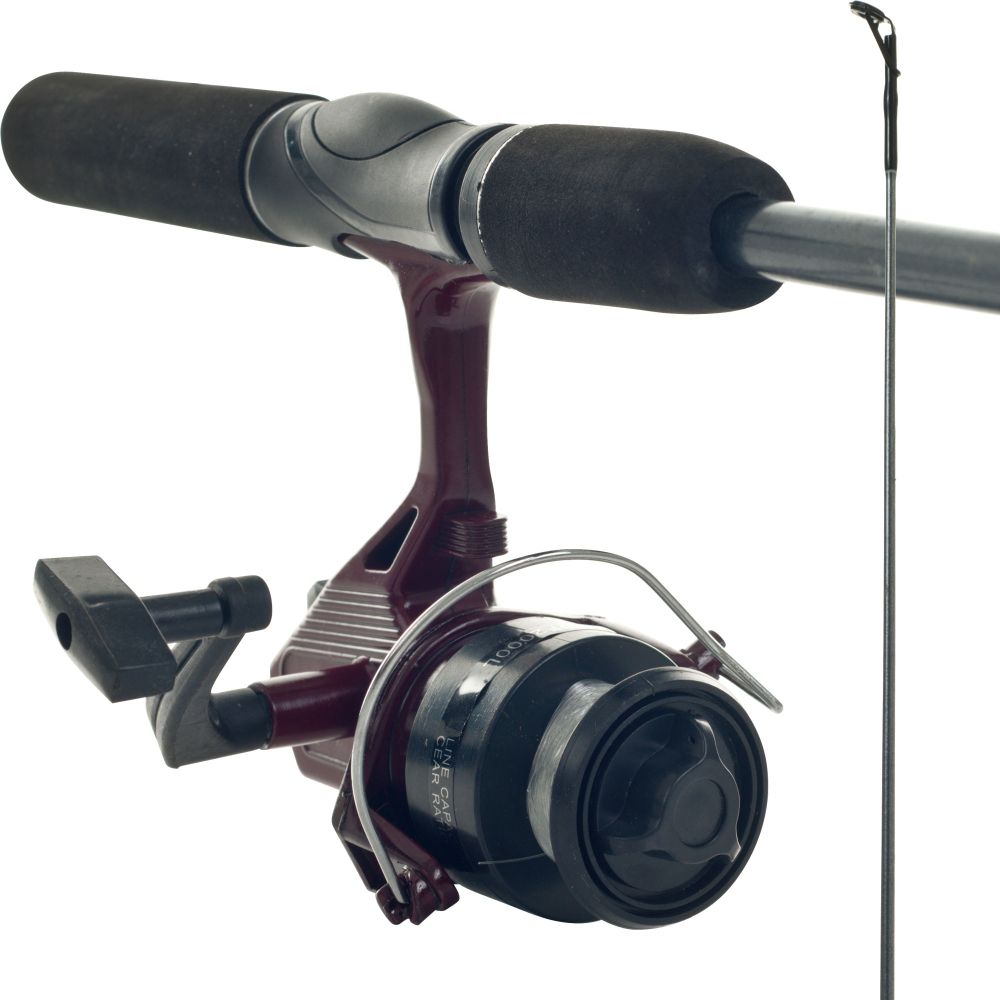 Gone Fishing&trade; Rod & Spinning Reel (Red)