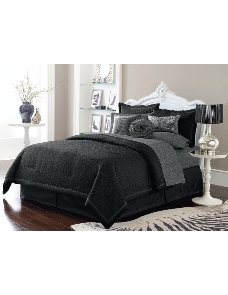 Sofia by Sofia Vergara Sofia Vergara Black Magic Bedding Collection-Coordinating Comforter Set, Sheet Sets and Decorative Pillows at Kmart.com