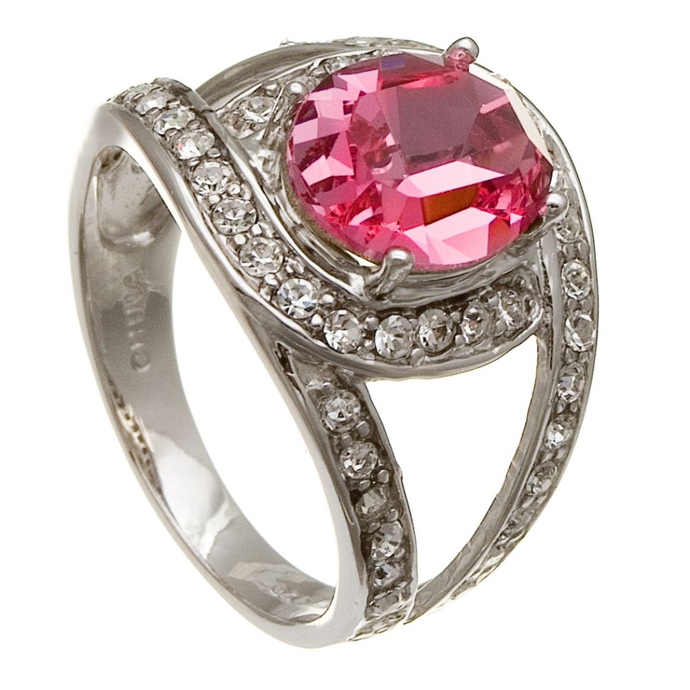 Enchanted Brilliance Pink Crystal Ring at Kmart.com