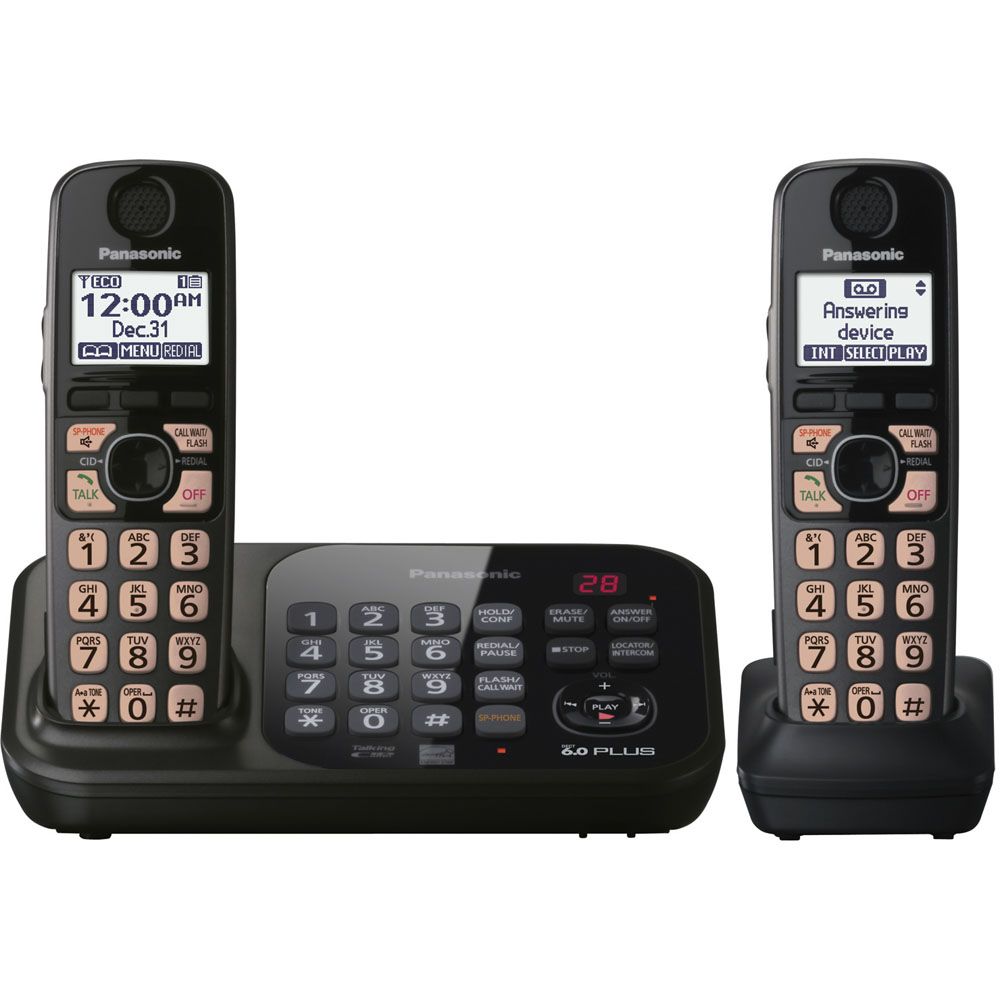 Panasonic KX-TG4742B DECT 6.0 Plus Expandable