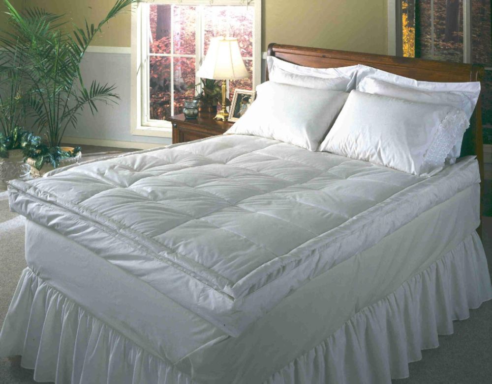 Blueridge Home Fashions 3" Feather/Down PillowTop Featherbed Cal. King at Kmart.com