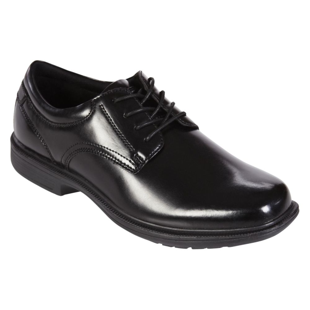 Nunn Bush Men's Baker Plain Toe Dress Shoe - Black at Sears.com
