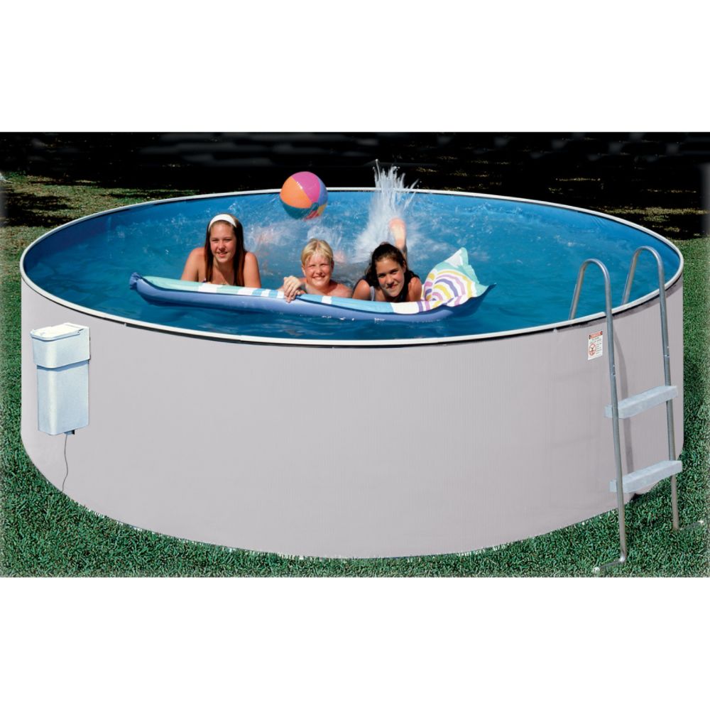 Heritage 15ftx36in Aqua Family Above Ground Pool Package Children's Toys