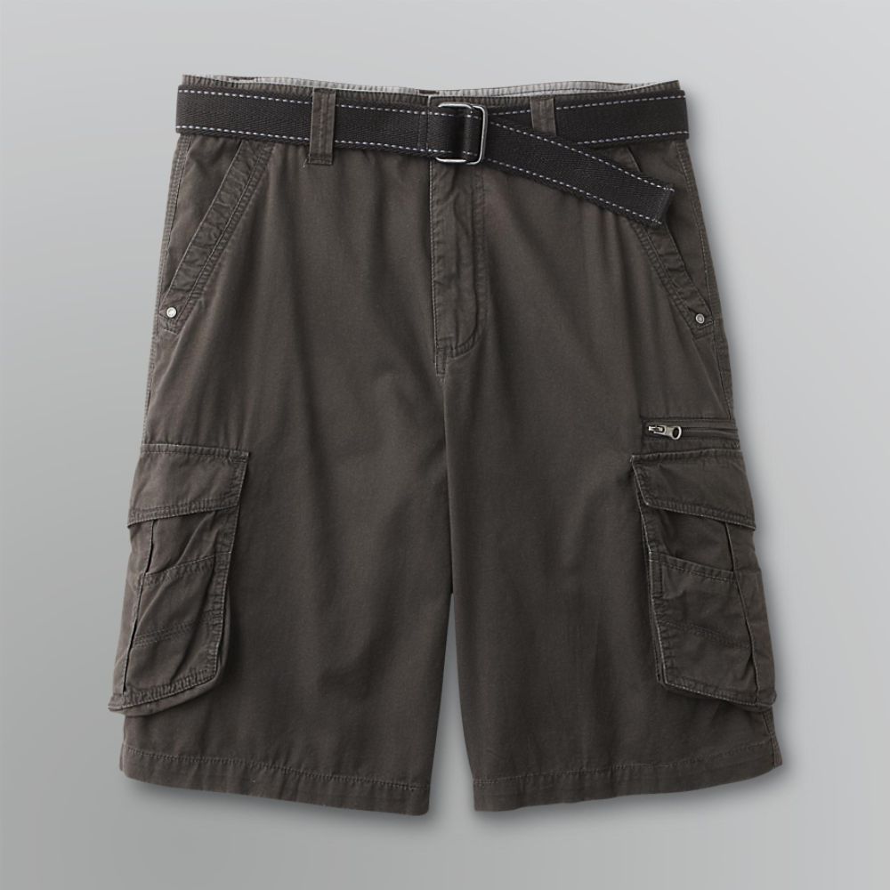 Route 66 Men's Belted Cargo Shorts at Kmart.com