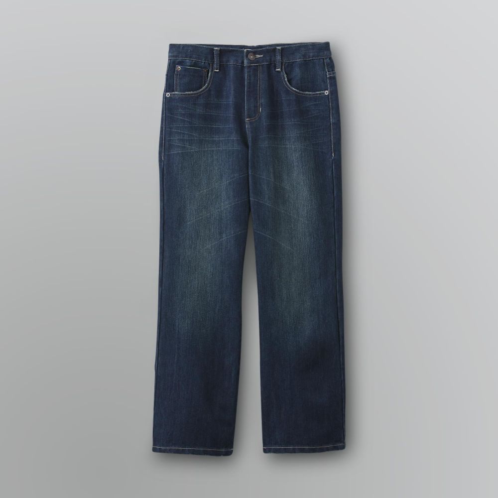 Route 66 Boy's Husky Bootcut Denim Jeans at Sears.com