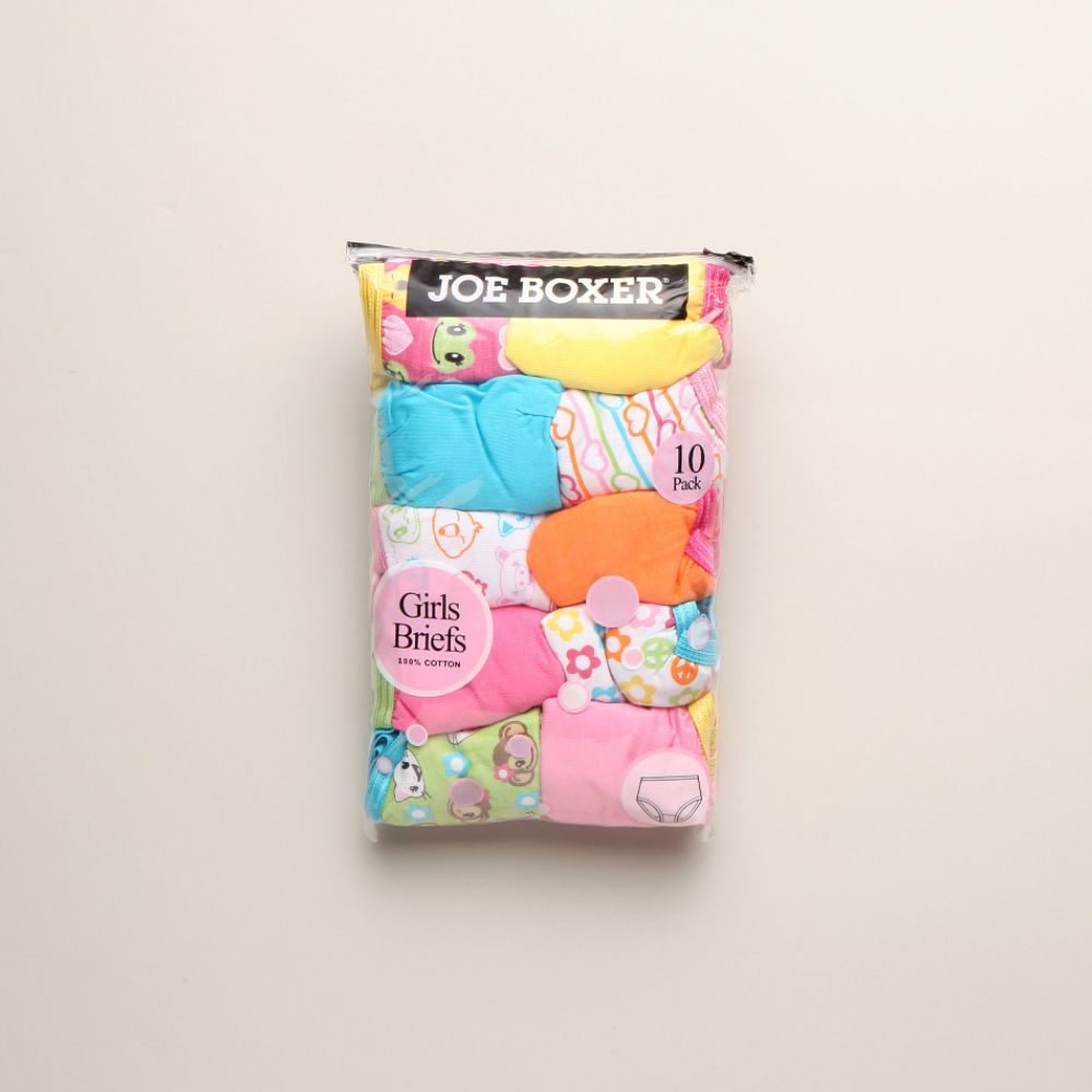 Joe Boxer Girl’s Underwear 10 pk Cotton at Kmart.com