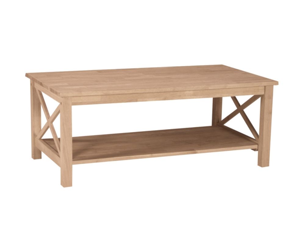 International Concepts Hampton Coffee Table Unfinished at Kmart.com