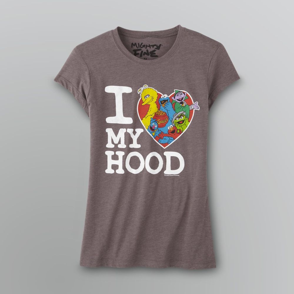 Mighty Fine Junior's Graphic T-Shirt - Sesame Street Homies at Kmart.com