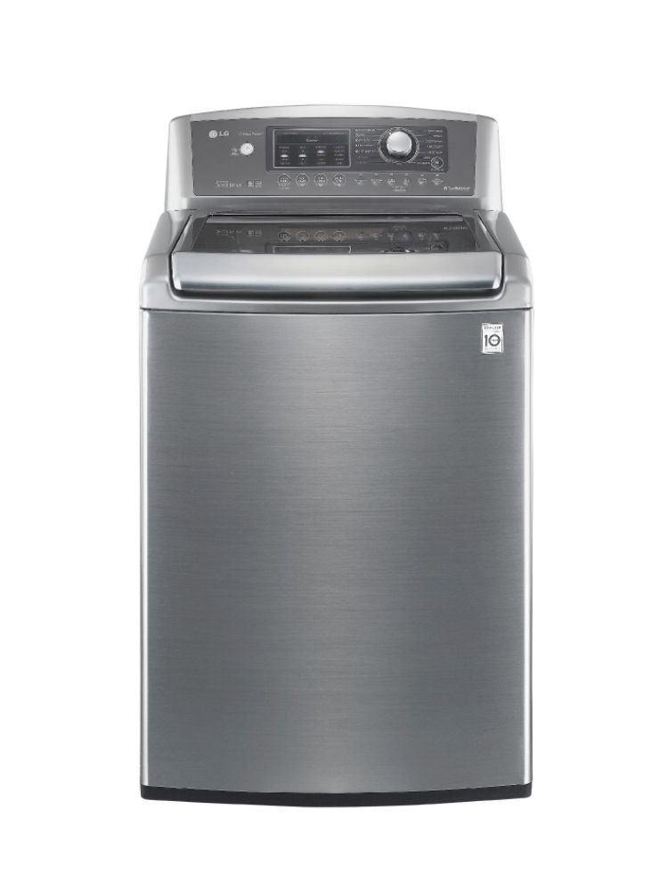 LG 4.7 cu. ft. Ultra Large Capacity High-Efficiency Top Load Washer w/ WaveForce™ - Graphite Steel ENERGY STAR® at Sears.com
