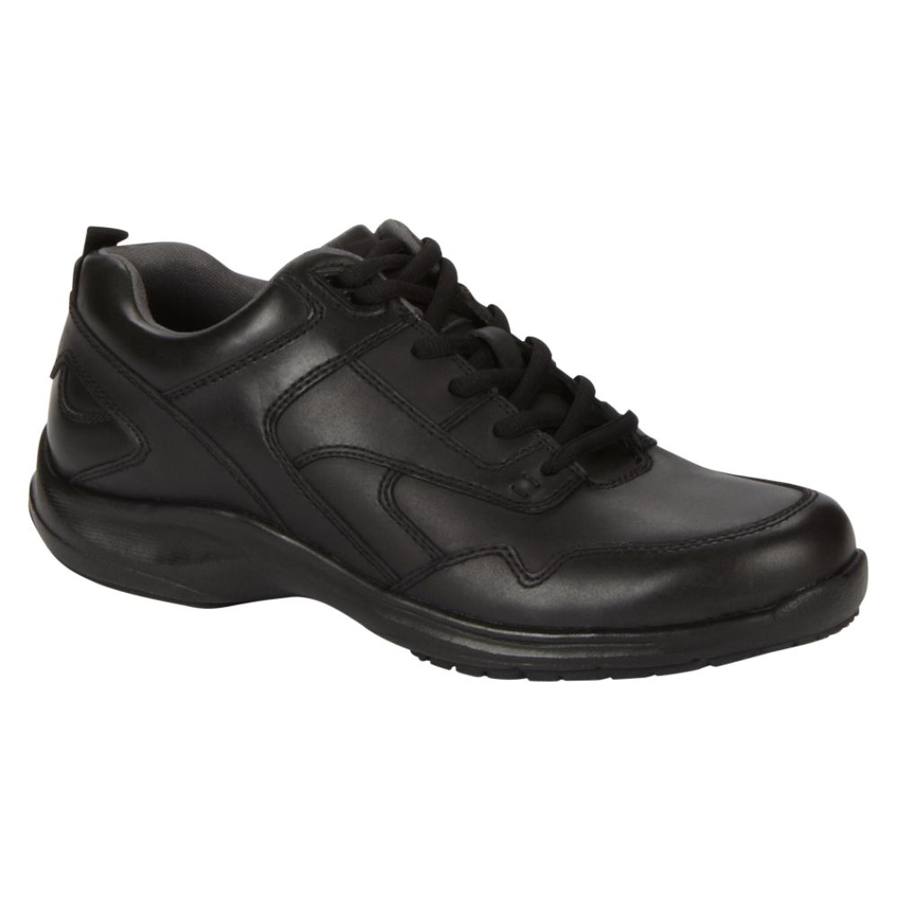 Nunn Bush Men's Shoe Prosper Moc Toe Slip-Resistant - Black